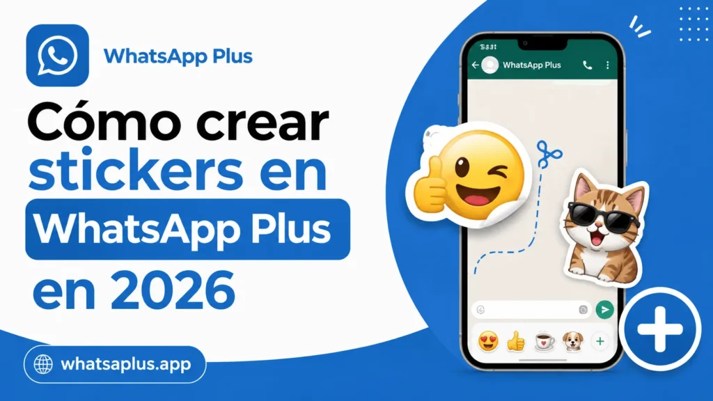 Cómo crear stickers en WhatsApp Plus en 2026